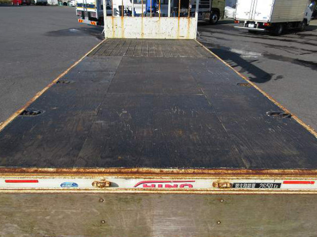 中古トラック 日野 レンジャー 中型クレーン付平ボディ