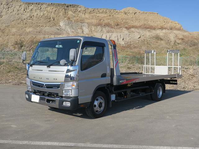 中古トラック 三菱ふそうセーフティーローダー（車載車）
