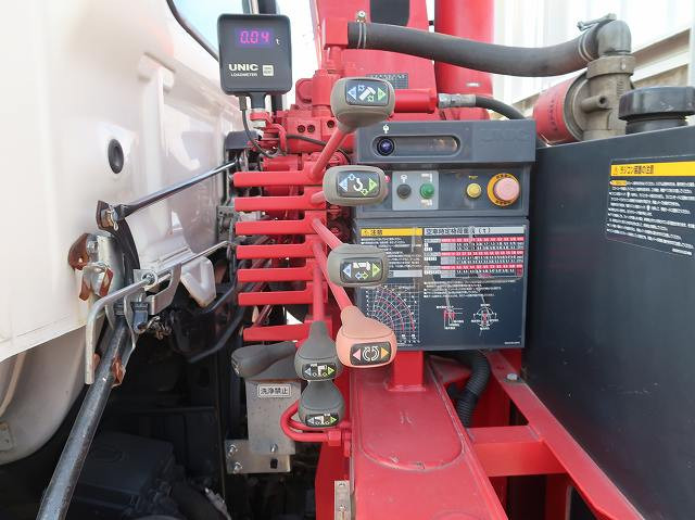 中古トラック 日野クレーン付平ボディ ＃11