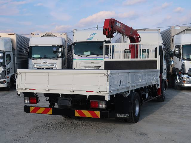 中古トラック 日野クレーン付平ボディ #5