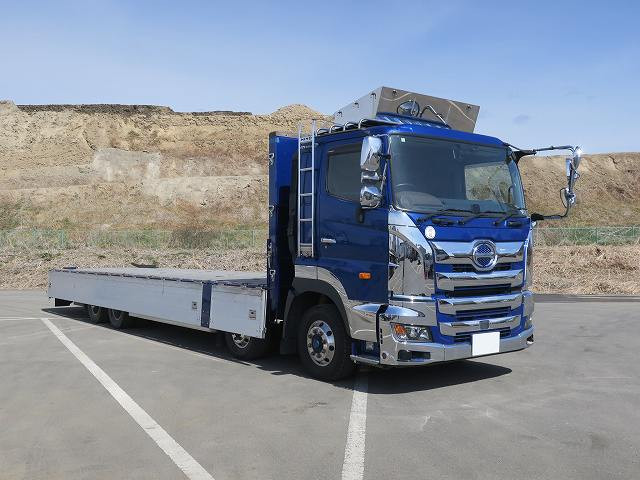 中古トラック 日野平ボディアルミブロック ＃6