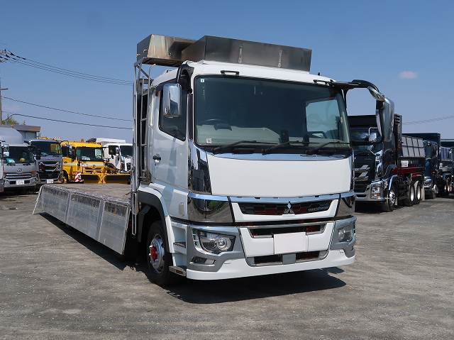 中古トラック 三菱ふそう平ボディアルミブロック ＃7