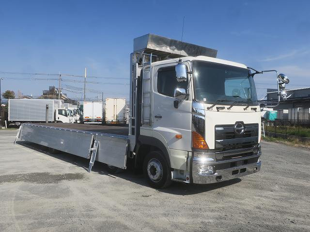 中古トラック 日野平ボディアルミブロック ＃6