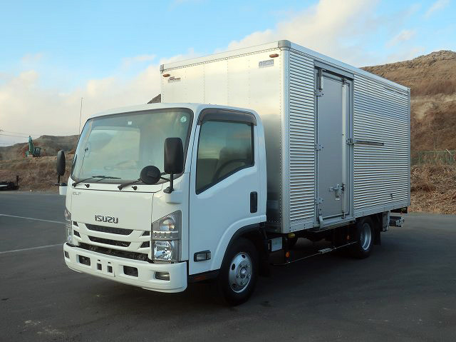 中古トラック いすゞ エルフ 小型アルミバン