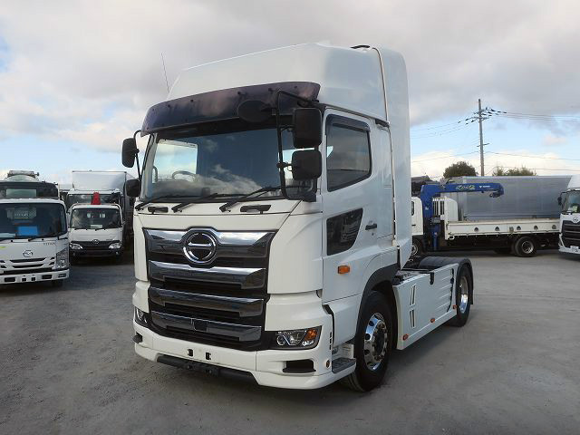 [Lease/Rental Only Vehicle] 2020 Hino Profia Tractor Head, 11.5t Fifth Wheel Load, High Roof, 450 HP, Aluminum Wheels ★Vehicle Inspection Valid Until June 2026★
