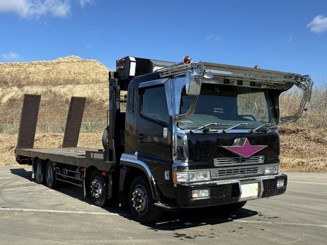 中古トラック 三菱ふそう スーパーグレート 大型セルフローダー