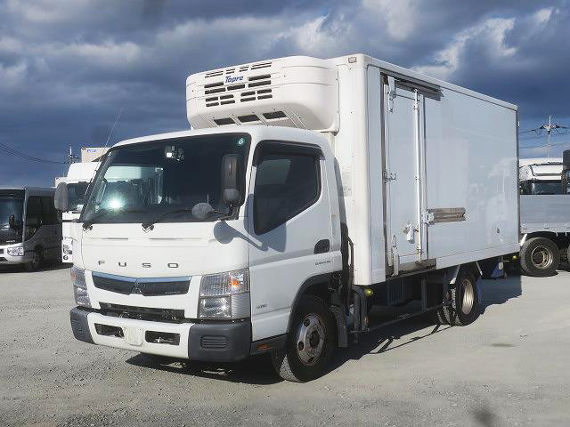 【リースレンタル専用車両】令和1年式 三菱ふそう キャンター 3t冷凍バン ワイドロング 東プレ製-30度設定 スタンバイ ラッシングレール2段 2ペダル★R8年6月迄車検付★