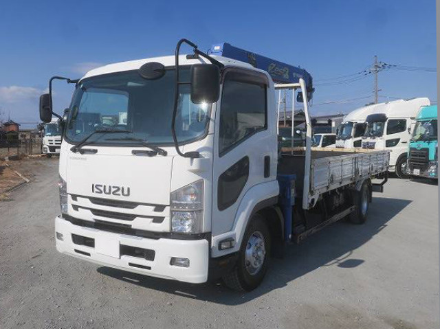 中古トラック いすゞクレーン付平ボディ ＃2