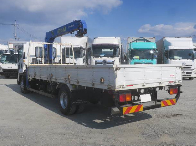 中古トラック いすゞクレーン付平ボディ ＃5