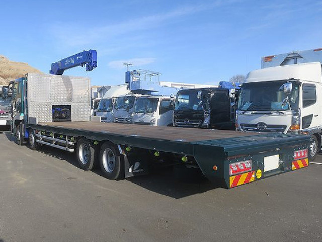 中古トラック 三菱ふそうクレーン付セルフローダー #5