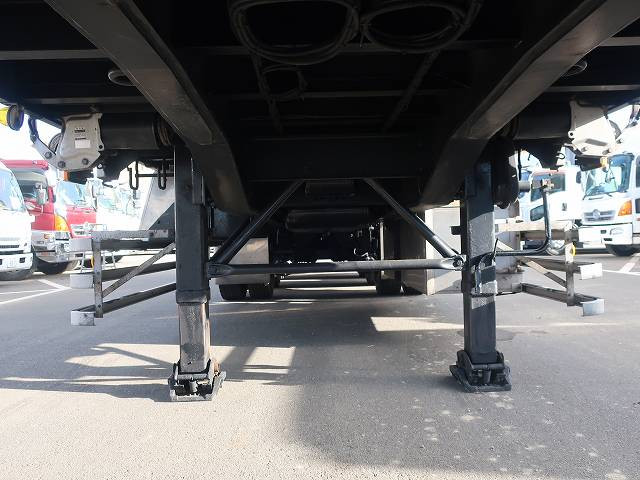 中古トラック 日本フルハーフアルミブロック平トレーラー ＃17