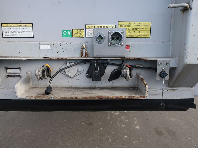 中古トラック 日本フルハーフアルミブロック平トレーラー ＃9