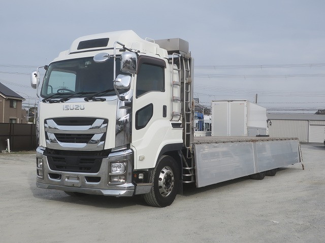 中古トラック いすゞ平ボディアルミブロック #5