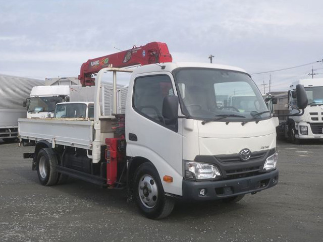 中古トラック 日野クレーン付平ボディ ＃2
