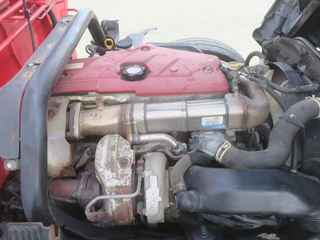 中古トラック 日野クレーン付平ボディ ＃12