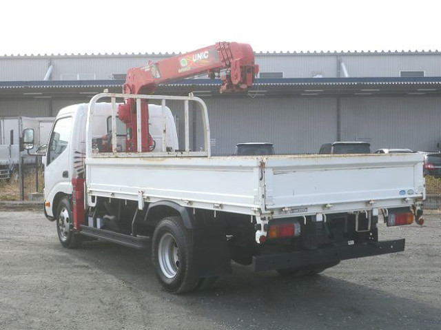 中古トラック 日野クレーン付平ボディ ＃4