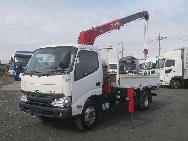 中古トラック 日野クレーン付平ボディ ＃6