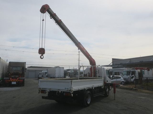 中古トラック 日野クレーン付平ボディ ＃7