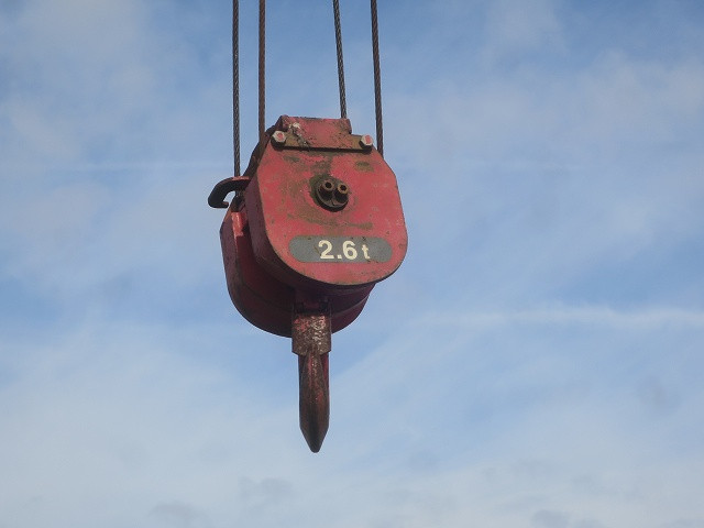 中古トラック 日野クレーン付平ボディ ＃9