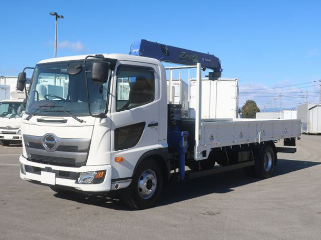 中古トラック 日野クレーン付平ボディ ＃2