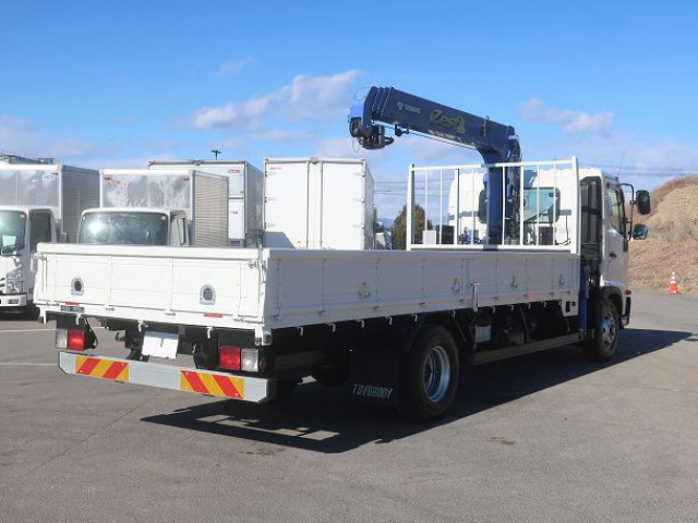 中古トラック 日野クレーン付平ボディ ＃4