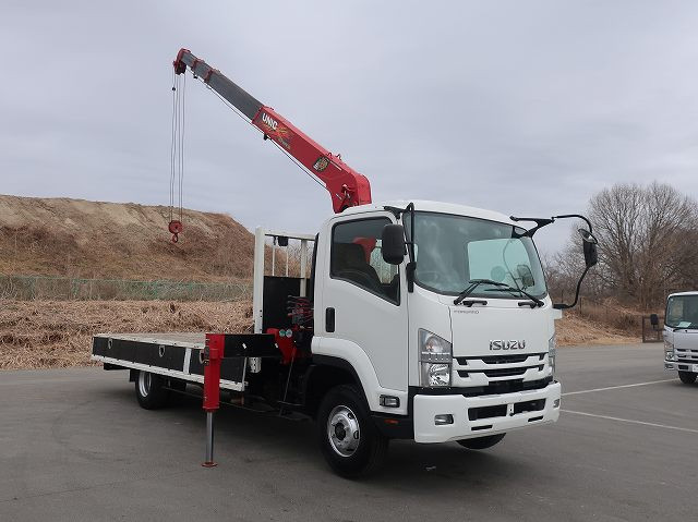 中古トラック いすゞクレーン付平ボディ ＃2