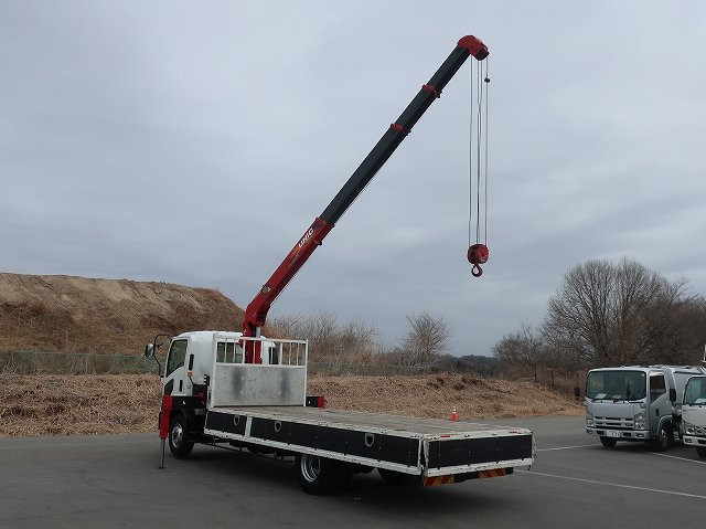 中古トラック いすゞクレーン付平ボディ ＃4