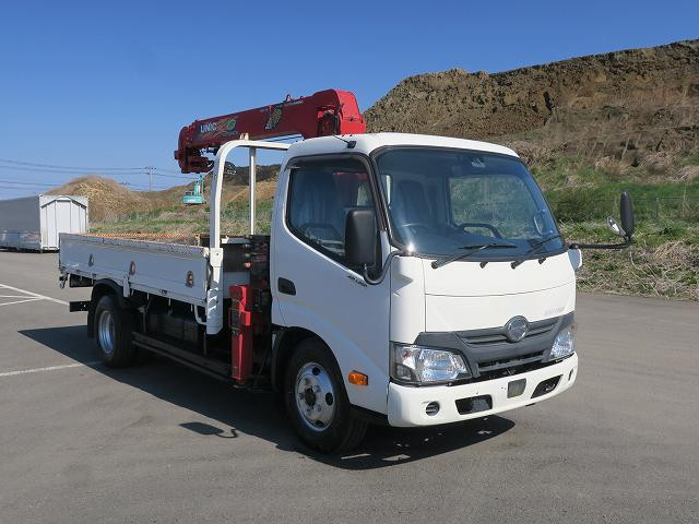 中古トラック 日野クレーン付平ボディ ＃2