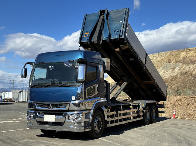 中古トラック　三菱ふそうスーパーグレート 大型アームロール 