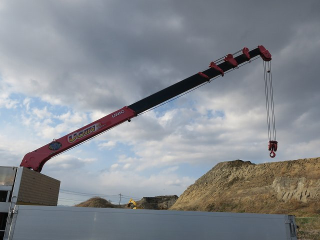 中古トラック 日野 レンジャー 増トンクレーン付平ボディ