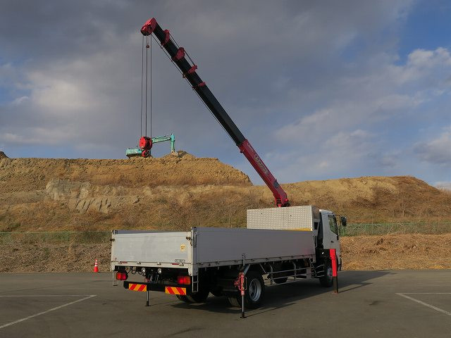 中古トラック 日野 レンジャー 増トンクレーン付平ボディ