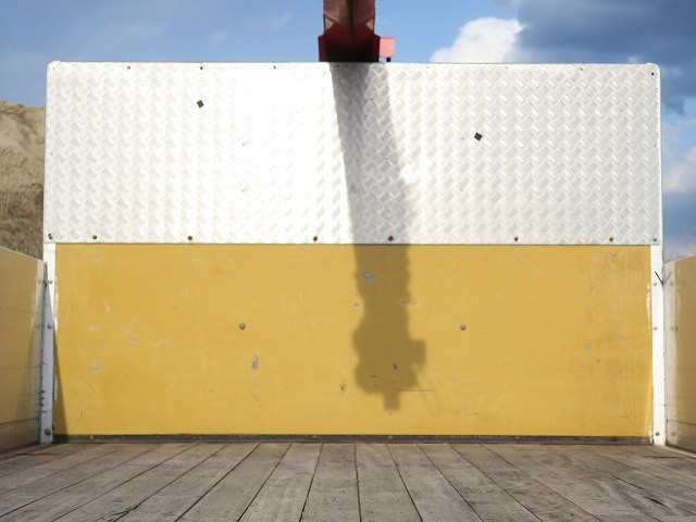 中古トラック 日野クレーン付平ボディ ＃7