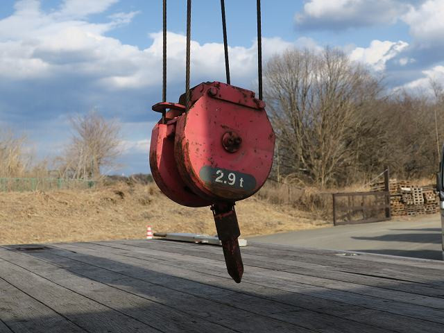 中古トラック 日野 レンジャー 増トンクレーン付平ボディ