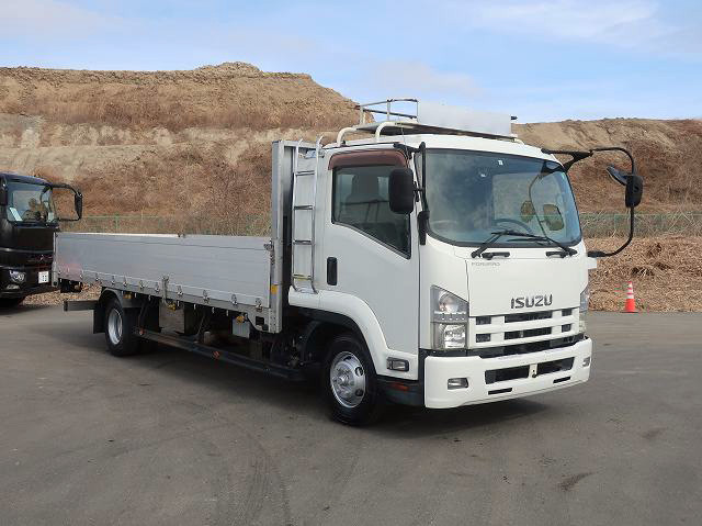 中古トラック いすゞ平ボディアルミブロック ＃2