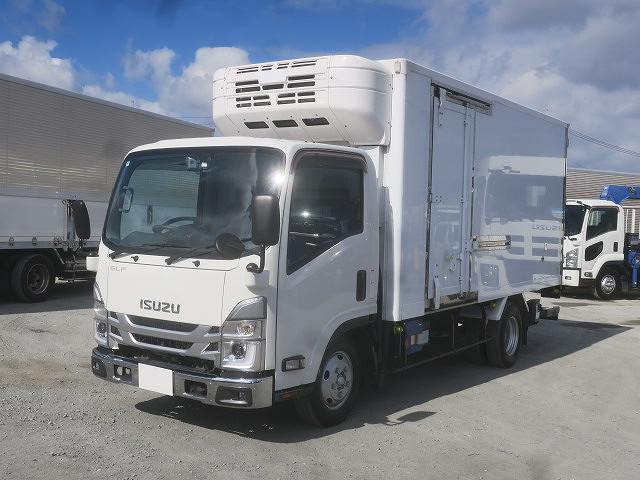 [Vehicle for lease rental only] 2022 Isuzu Elf 2-ton refrigerated van, standard long, storage PG, Topre -30 degree setting, standby, left-side sliding door, 2-stage lashing rails, 2 pedals, 150 horsepower. ★Raku-Nori Pack installed!★