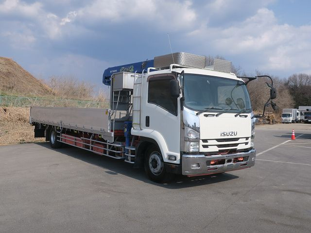 中古トラック いすゞクレーン付平ボディ ＃2