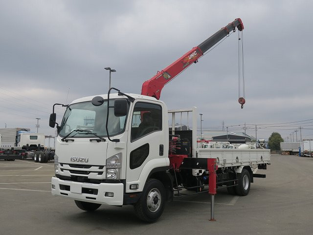 中古トラック いすゞクレーン付平ボディ