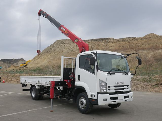 中古トラック いすゞクレーン付平ボディ ＃2