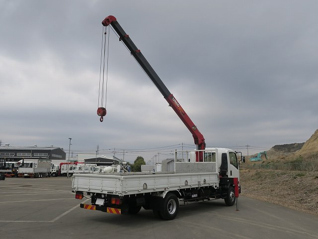 中古トラック いすゞクレーン付平ボディ ＃3