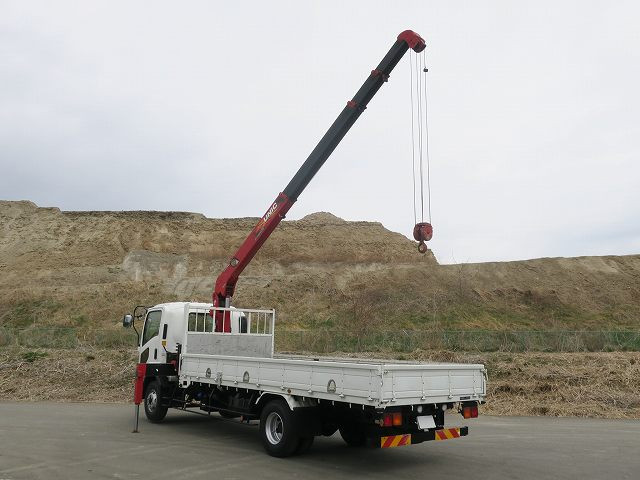 中古トラック いすゞクレーン付平ボディ ＃4