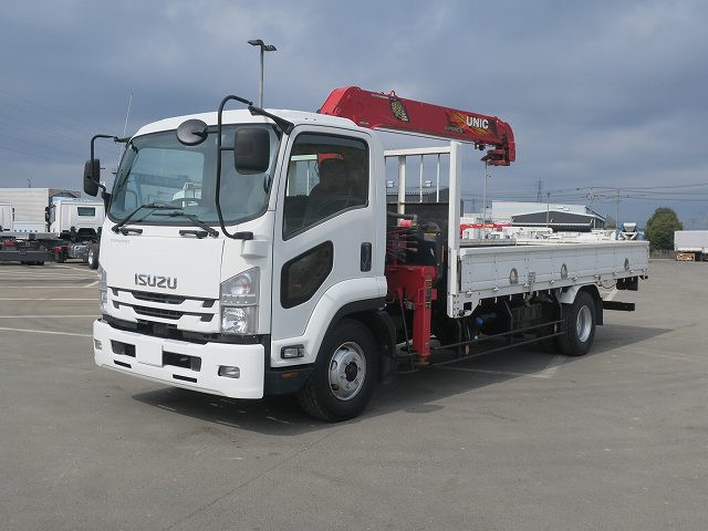 中古トラック いすゞクレーン付平ボディ ＃5