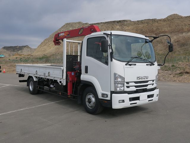 中古トラック いすゞクレーン付平ボディ ＃6