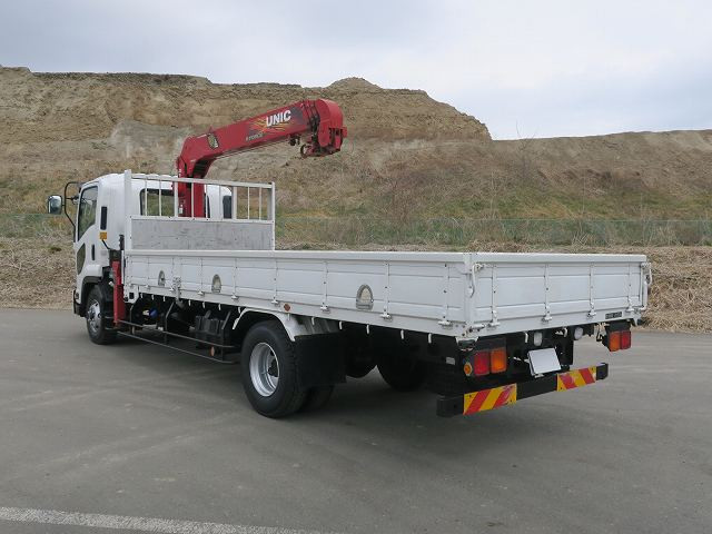 中古トラック いすゞクレーン付平ボディ ＃8