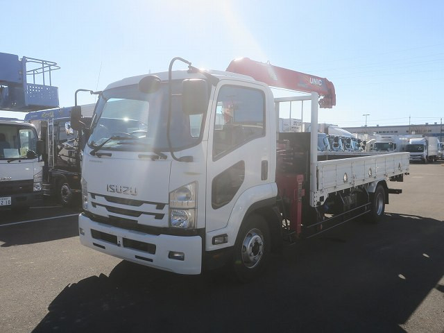 いすゞ　クレーン付