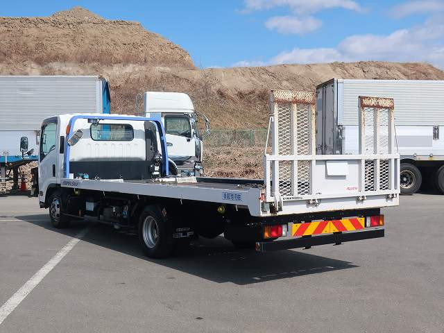 中古トラック いすゞ エルフ 小型セーフティーローダー