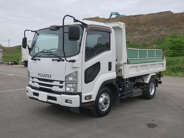 [Lease/Rental Only Vehicle] 2017 Isuzu Forward Medium-Sized Dump Truck with ShinMaywa Electric Bollard ★Includes 安心車検パック (Peace of Mind Vehicle Inspection Package)!★