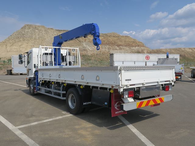 中古トラック 日野クレーン付平ボディ ＃4