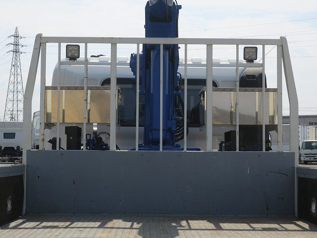 中古トラック 日野クレーン付平ボディ ＃9