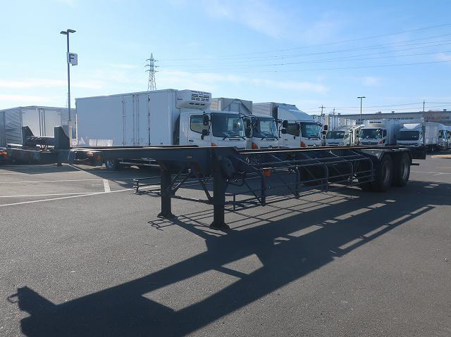 【coming soon!】平成1年式 東急 2軸 コンテナセミトレーラ― 40ft 最大積載24t 