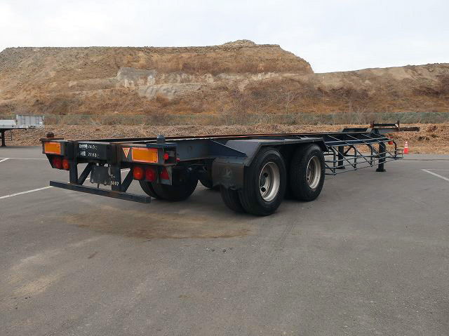 1989 Tokyu 2-axle container semi-trailer, 40ft, maximum load capacity 24t 